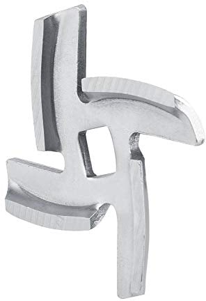 Fdit Parti della taglierina della Lama del Piatto del tritacarne dell'Acciaio Inossidabile della tritacarne tritacarne(46mm)