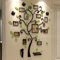 Lizp 3D Kristall Dreidimensional Fotorahmen Wandtattoo Acryl Kätzchen Bilderrahmen Wand Speicherbaum Schwarz Fotorahmen Collage Für Schlafzimmer Wohnzimmer Kinderzimmer Etc
