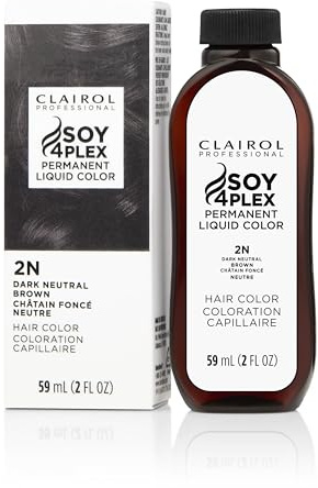 Clairol Professional Permanent Liquicolor, 2N Dark Neutral Brown, 2 Fl Oz - Packaging May Vary