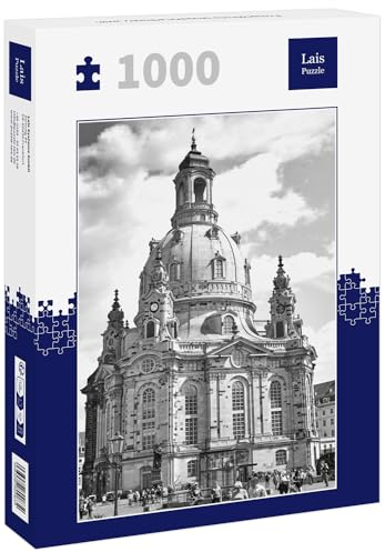 Lais Puzzle Frauenkirche Dresden schwarz weiß 1000 Teile