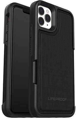 LifeProof Flip Wallet Case, Premium, Drop Protective Wallet Case for iPhone 11 Pro Max - Dark Night (77-63511)
