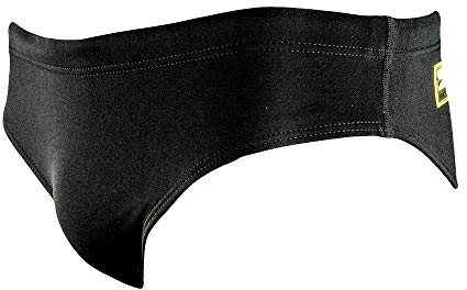 Finis Unisex-Youth Solid Black Brief 18