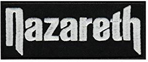Nazareth Hardrock Band Patch Badge Embroidered Iron on Applique Souvenir Accessory