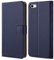 HOOMIL MagFlip Handyhülle für iPhone 8 Hülle, iPhone 7 Hülle, iPhone SE 2022 Hülle und iPhone SE 2020 Hülle, Premium Leder Tasche Klappbar Case Schutzhülle - Blau