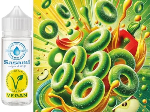 Apfelringe - Apfel Ringe Aroma Konzentrat - Vegan - Sasami - 100ml