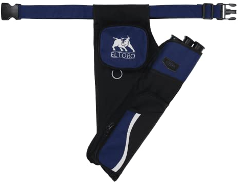 elToro Wave XL - Seitenköcher Pfeil und Bogen - Rechtshand (Marineblau)