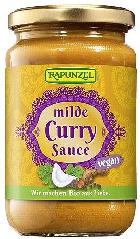 Rapunzel Bio Curry-Sauce, mild, 330 ml