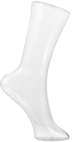 iplusmile Weibliche Schaufensterpuppe Fuß Modell - PVC Socken Display Holder - Fuß Schmuck Display Stand - Dekorative Fuß für Kleidung Accessoires Shop