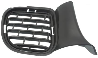 NEGRO Auto Vorne Rechts Unteren Stoßfänger Grill Grille Molding Abdeckung Fit for Dodge Challenger Nebel Licht Lünette 2015-2018 68259762AA Auto-Nebelscheinwerfer-Zierabdeckung