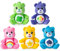 Basic Fun Care Bears Mini Peluches 5 Pièces, Coffret Cadeau de Doudous à Collectionner dès 4 Ans, Petits Oursons Doux pour Filles et Garçons