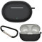 HuiYouMY Cover Compatible with JBL Wave 200TWS Cover Antiurto Custodia Compatible with JBL Wave 200TWS Protezione,Black