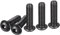 DTGN Tornillos de Cabeza Redonda con Hexágono Interior M10-1.5x35mm Paquete de 10 para Máquinas Acero al Carbono con Recubrimiento de Óxido Negro Tornillos de Rosca Completa