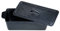 SANTOS Guss-Kastenform - Gusseisen-Kastenform 2,6L - 34x13x13,5cm - Schmortopf eckig - Backform, Kochtopf - Camping, Feuer, Backofen, Kugel-/Gasgrill