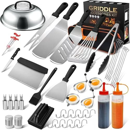 Roloxye Grillzubehör Kit, Flat Top Grill Zubehör Set für Blackstone und Camp Chef