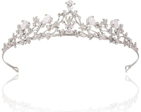 Hochzeit Braut Kristall Tiara, Königin Krone Dekoration, Kristall Frauen Haarkrone, Hochzeit Braut Haarschmuck, Prinzessin Krone