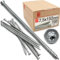 7,5x152mm Rahmenschraube Fensterrahmenschrauben Senkkopf 100 Stück