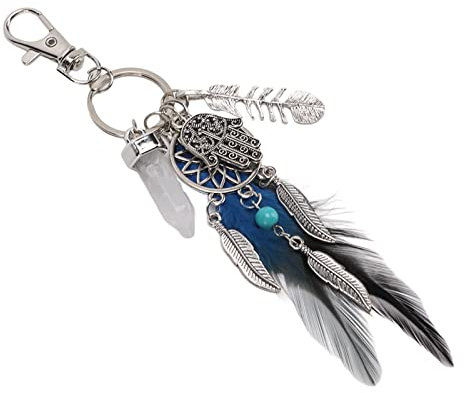 Tbest Premium Metal DreamCatcher Keychain mit Einzigartigem Design und Breiter Anwendung für DreamCatcher Key Rings -Enthusiasten