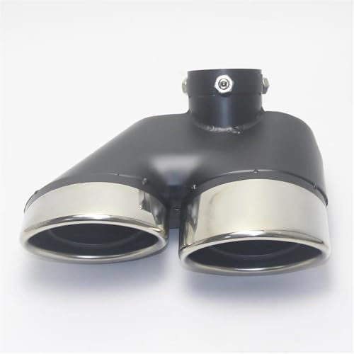 ZSGHJA Auspuffblenden Für Mercedes Für Benz Für W211 Für E260 Für E240 Edelstahl Auspuffrohr Endrohr Bilateraler Vier Ausgangs Schalldämpfer Geeignet Auspuff(001)