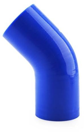 VNSMM Manguito Turbo Manguera de Silicona Universal de 2,0, 2,5, 3 (51 mm, 63 mm, 76 mm) con Codo de 45 Grados para intercooler, Turbo y Tubo de admisión. Manguera de intercooler(51mm)