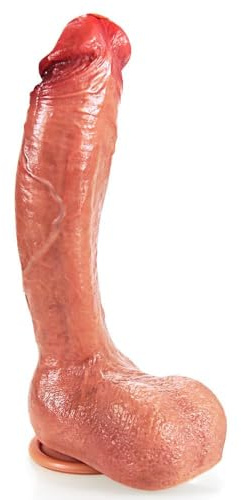TRQOYTU Il Dildo In Silicone XXL Ultra Realistico Da 26 Cm Con Potente Ventosa Offre Alle Donne La Massima Stimolazione Del Punto G, Divertimento Anale E Interazione Appassionata Tra Coppie