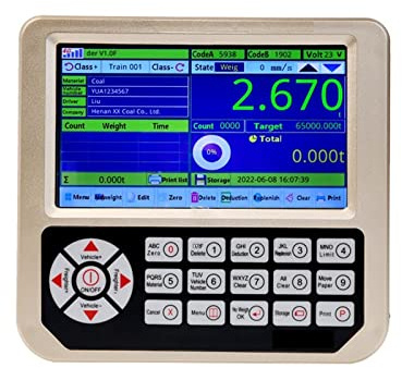 KENBT Lader Elektronische Waage Intelligentes Wiegesystem for hochpräzise Gabelstapler Pound Loader for Zeche und Steinbruch, Gute Stabilität