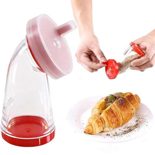 Molinillo de semillas de sésamo manual para arroz, ensalada, pasta y sartenes