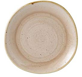 Churchill Stonecast Round Plate Nutmeg Cream 210mm