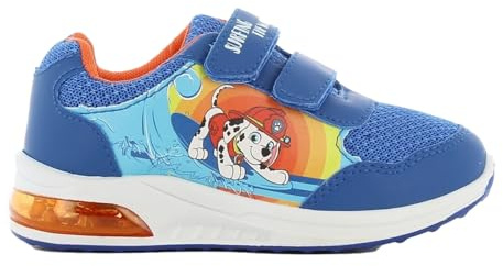 Leomil Paw Patrol Blinkschuhe Schuhe Jungen 30, Ideal for Schule und Freizeit, Blau