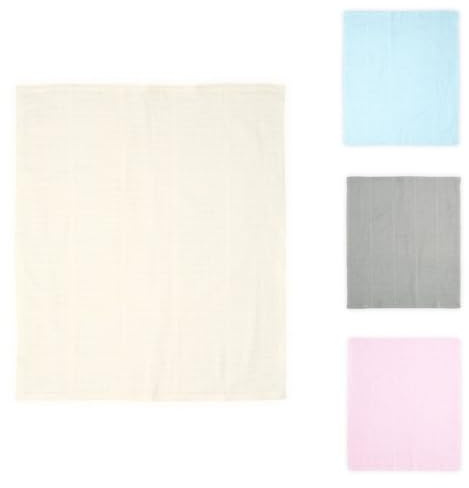 Lorelli Babydecke, Kuscheldecke Baumwolle, Größe 75 x 100 cm, ab Geburt, Farbe:beige