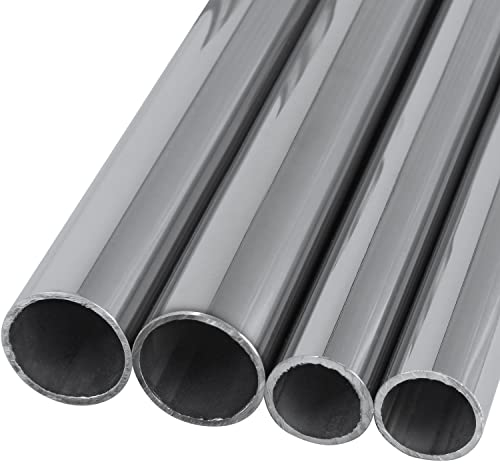 FASTON® Edelstahl Rohre Rundrohr 20x1,5 mm aus Edelstahl A4 V4A (600 mm) Edelstahlrohr Geländer Zaunpfosten Handlauf Treppengeländer Rohr Rohrverbinder