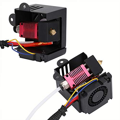 Demeras 3D-Drucker MK8 Extruder Kit 3D-Drucker Edelstahl J-Kopf Hotend Extruder Sprühdüsen Kit für CR-10/10S/S4