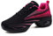 Damen Mesh Geteilte Sohle Jazzschuhe Lace Up Tanzsneaker Modern Tanzschuhe Sportlich Fitness Wanderschuhe Rosa2 39