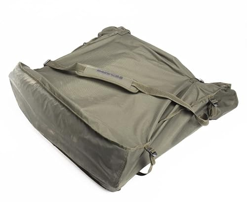 Nash Angelstuhl Tasche - Chair and Cradle Bag - Robuste Angeltasche für Angelstühle und Abhakmatten verschließbar - Karpfenstuhl Transporttasche