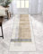 ZDYHMrj Teppich Läufer Flur Küche Beige Braun rutschfest Korridor Teppichläufer Waschbar Modern Schlafzimmer Wohnzimmer Läufer Teppich Breite 40cm/ 50cm/ 60cm/ 70cm/ 80cm/ 90cm/ 100cm