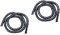 Gatuida 2pcs Cable Sleeve Split Wire Line Protect Mushroom Mug with Lid Camera Float Strap Cable Sleeving Wooden Handle for File Hub Blackw Fence Post Caps Insulated Winding To Weave
