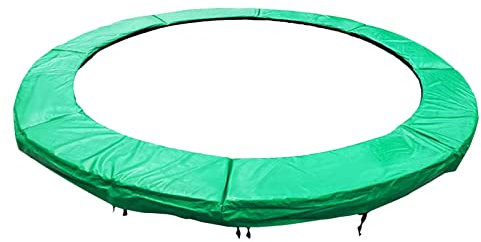Trampolin Randabdeckung, Ø366 396 cm, 100 UV-beständig Wetterbeständig Federabdeckung Randschutz, Ersatz Rahmenpolster Schutzpolster, Reißfest Trampolinzubehör