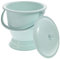 UPKOCH Pot Durinoir Patient Ménage Pot De Chambre Toilettes Portables avec Couvercle Seau en Pot Pot Chambre Bassin Lit pour Le Camping Ménage Adultes Femmes Toilettes Mobiles