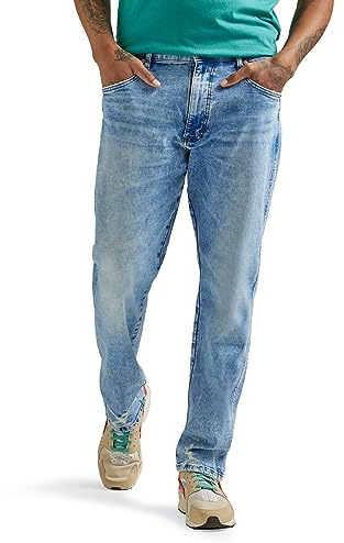 Wrangler Men's Relaxed Fit Taper Jean, Sundown, 34W x 30L