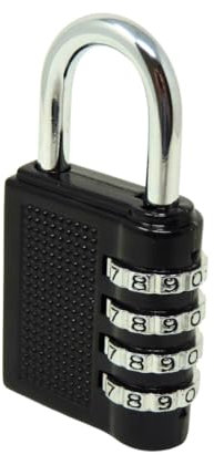 Zahlenschloss 40 mm - Robustes und sicheres Zahlenschloss. Ideal für Taschen, Schränke, Tore und mehr. | Zuverlässige Sicherheit | Einfache Installation