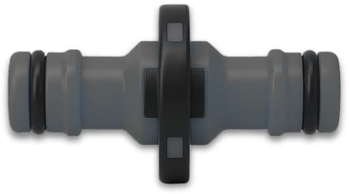 YourCasa Schlauch Kupplung 1/2 Zoll Gartenschlauch Verbinder - Schlauchverbinder Schlauchkupplung Verbindungsstück Doppelklupplung Wasserschlauch Adpater Verlängerung Schlauchadapter (Anthrazit)
