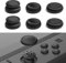 6pcs Kappen Zum Schutz für Nintendo Switch Joystick, Thumb Grips Caps aus Silikon Thumbsticks Protege für Switch/Lite Kompatibel mit OLED/Lite Controller Zubehör, Schwarz