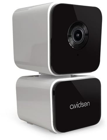 Avidsen - IP-Kamera 4G für den Innenbereich, motorisiert, 1080P, 360° Überwachung, HomeCam i-4G - 127163. Avidsen