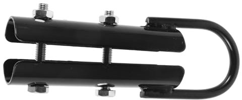HEMOTON Soporte para Cuerda de Escalada Gimnasio de Cuerdas para Escalar Hardware de Aparejo con Clip de Cuerda Herramienta de Cuerda de Escalada Gancho para Escalar Cuerda Planchar Black