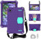Funda para tableta Funda compatible con la tableta Alcatel Joy Tab 2 2020 (9032Z) Compatible with niños, resistente, ligera, de EVA, a prueba de golpes, con asa protectora, soporte y disipación de cal
