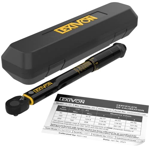 Bike and motorcycles torque wrench, 1/4 inch, 15-piece set of hex and torx bits, 72-Tooth Gear, Dual-Direction Click Type 2-20 Nm (17.7~230.1 in-lb) Portable Kit for Road Mountain and racing bikes