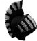 YEKEYI Lustige Ritterhelm Beanie mit Bart Mütze Handgemachte Strickmütze Winter Dicke Kappe Oktopus Hut Halloween Cosplay Skimaske, 03schwarz, Einheitsgröße
