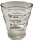 Espresso Shotglas Barista Kaffeeglas Shot-Glas Messbecher mit vier Markierungen Espresso Marese