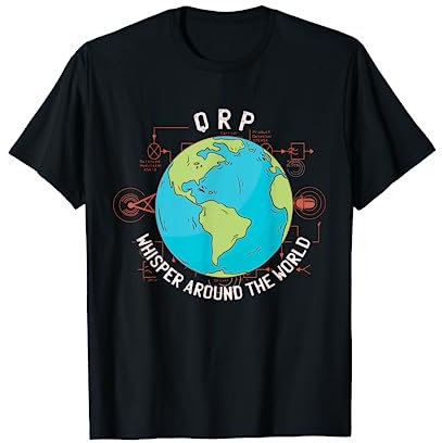 Radio HAM HF pour station base mobile faible puissance QRP T-Shirt
