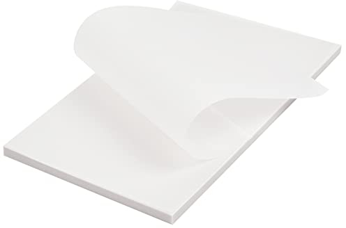 DODUOS A5 Schwefelsäurepapier 100 Blatt Transparentes Pauspapier Kalligraphie-Kopierpapier für Tintenstrahldruck, Zeichnungsdesign, Scrapbooking
