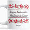Paroles d'amour Idée cadeau pour anniversaire soeur de coeur Anniversaire soeur de coeur Mug original joyeux anniversaire soeur de coeur avec des cœurs Soeurdecoeur